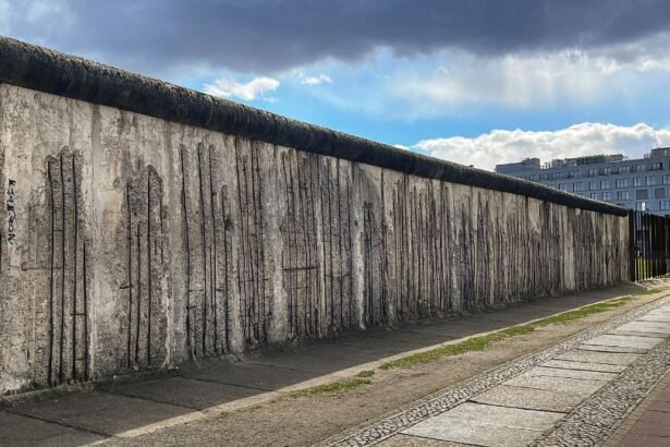 A berlini fal egy része, amely emlékeztet a történelemre és a megosztottságra.