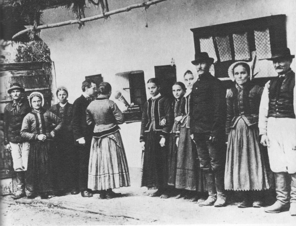 Fiatal Bartók Béla ballagási tablóképén