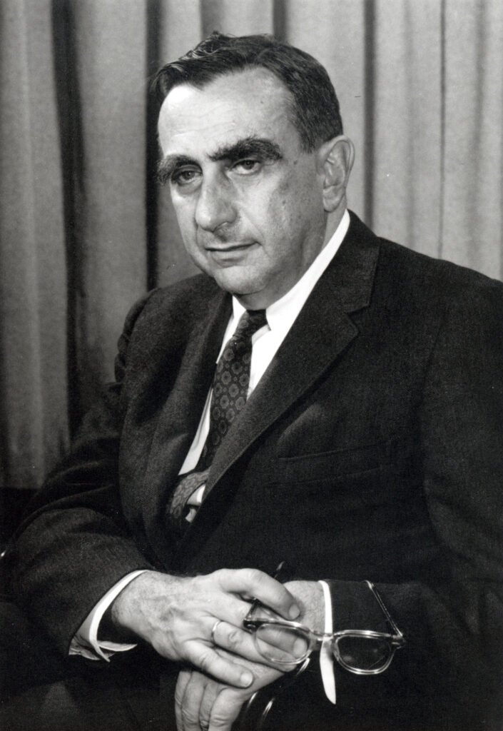 A fiatal Edward Teller portréja