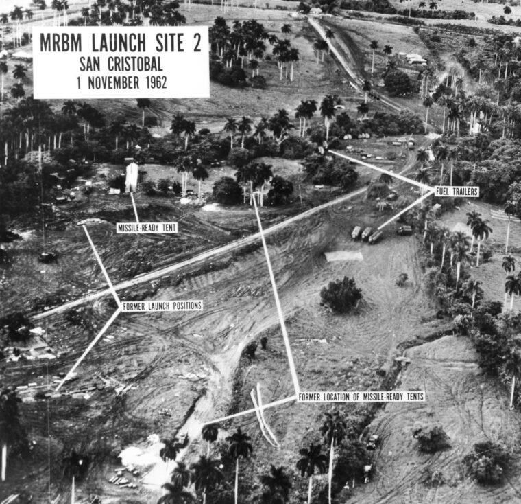 MRBM indítóhely 2, San Cristobal, 1962. november 1.