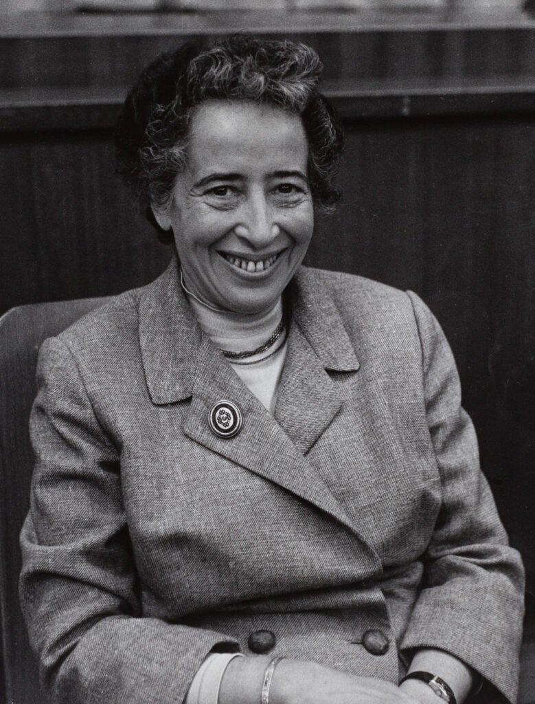 Hannah Arendt az Adolf Eichmann elleni jeruzsálemi peren 1961-ben