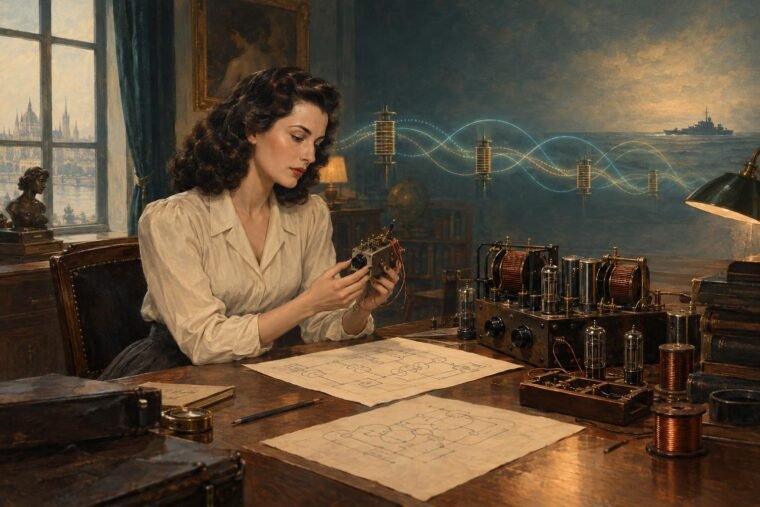 Hedy Lamarr a rádiótechnika innovatív fejlesztőjeként