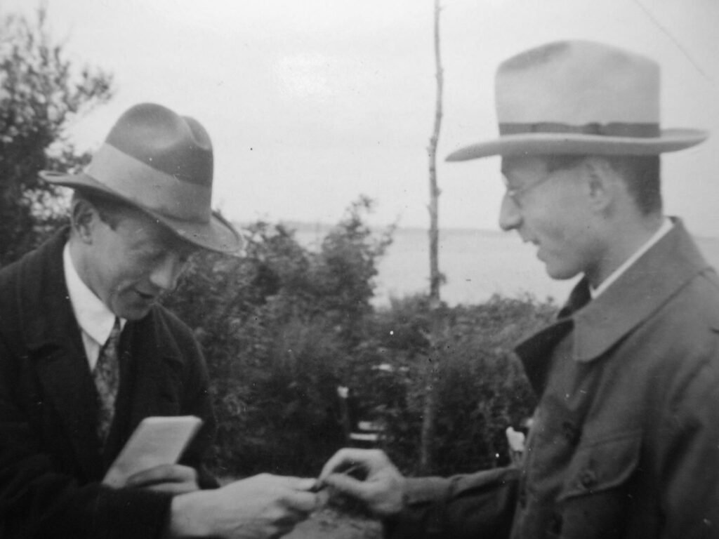 Werner Heisenberg és Eugene Wigner 1928-ban