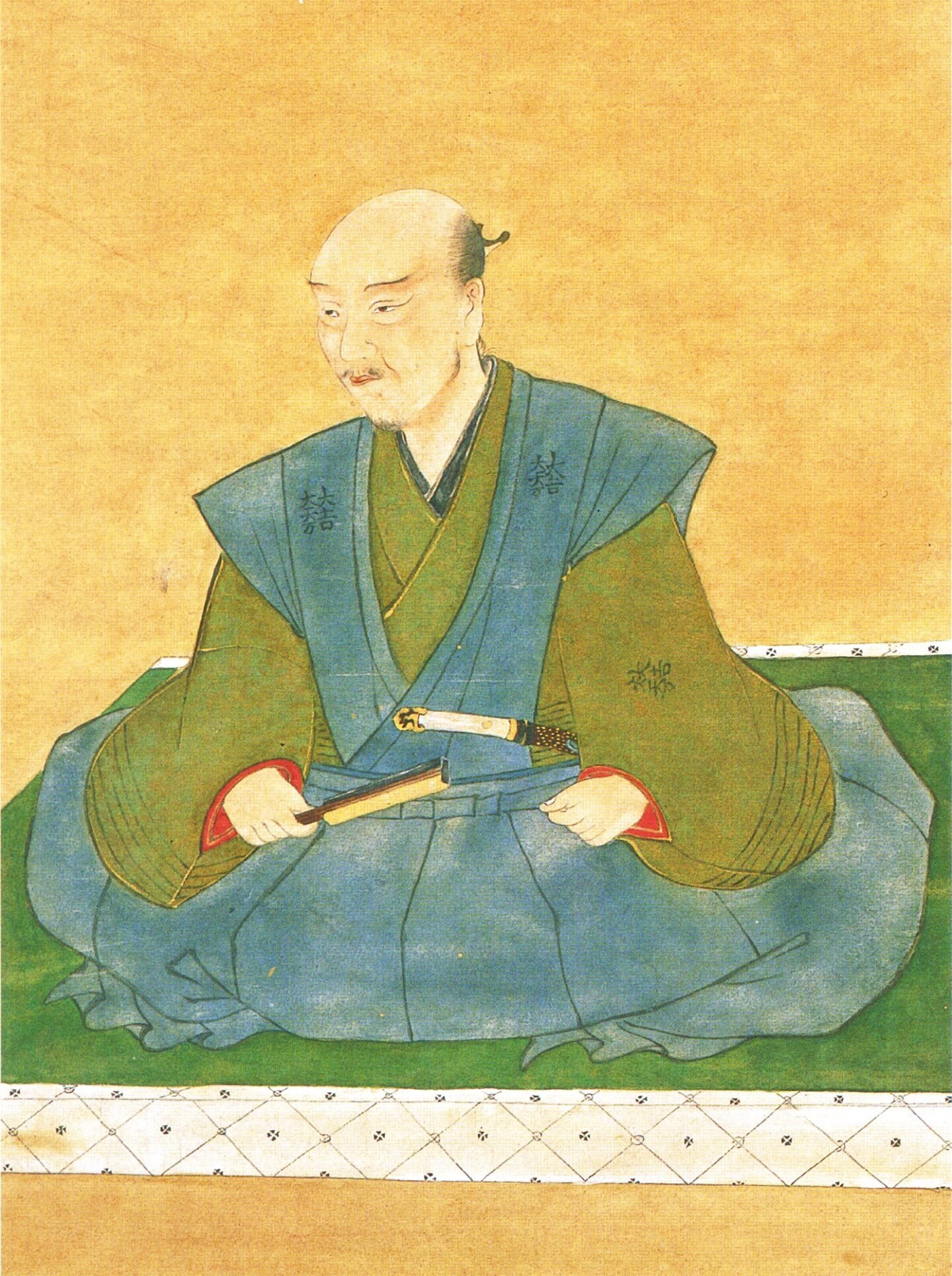Tokugawa Ieyasu portréja, aki megnyerte a szekigaharai csatát