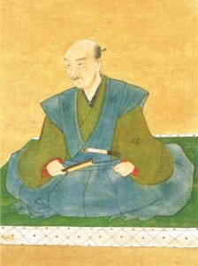 Tokugawa Ieyasu portréja, aki megnyerte a szekigaharai csatát