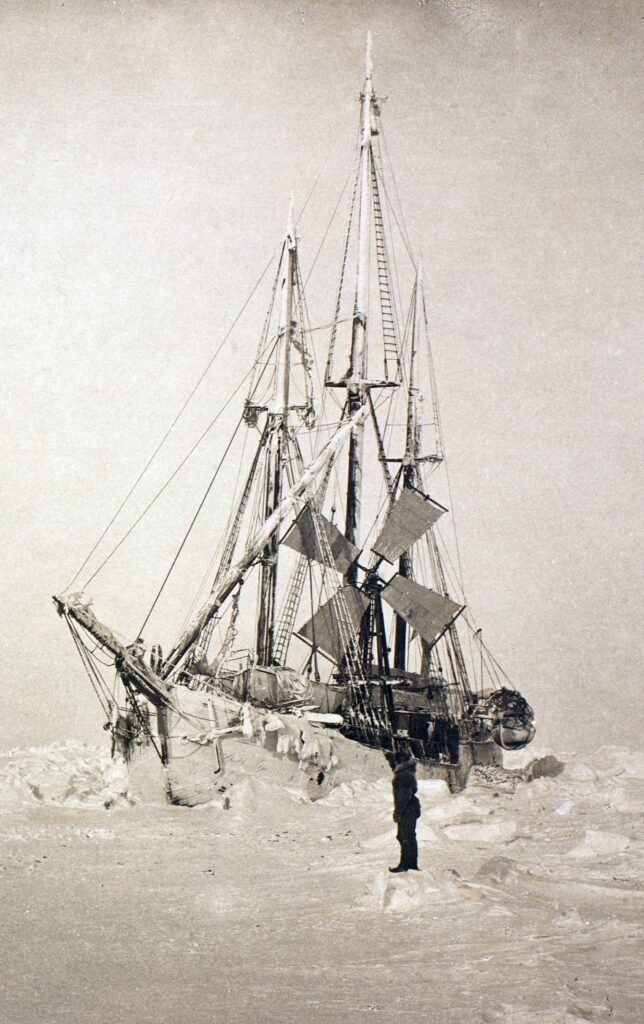 Térkép Fridtjof Nansen 1888-as grönlandi átkelésének útvonaláról